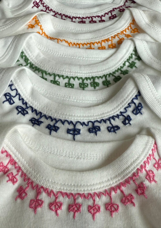 6-9 Month Neck Embroidery